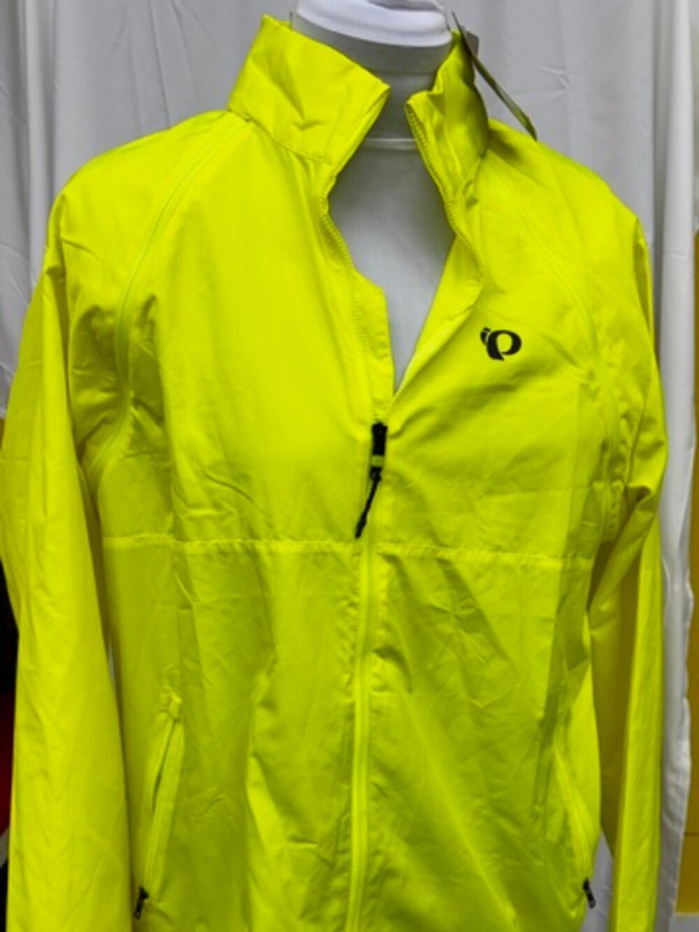 Pearl Izumi Men's Quest Barrier cycling Jacket Bright neon yellow NWT